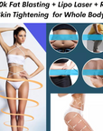 fat blasting + lipo laser + RF skin tightening treatment