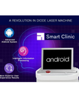 Android Smart Clinic Diode Laser Machine with intelligent information processing and superior user experience 