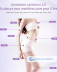 body  weight loss cavitation machine  treatment area