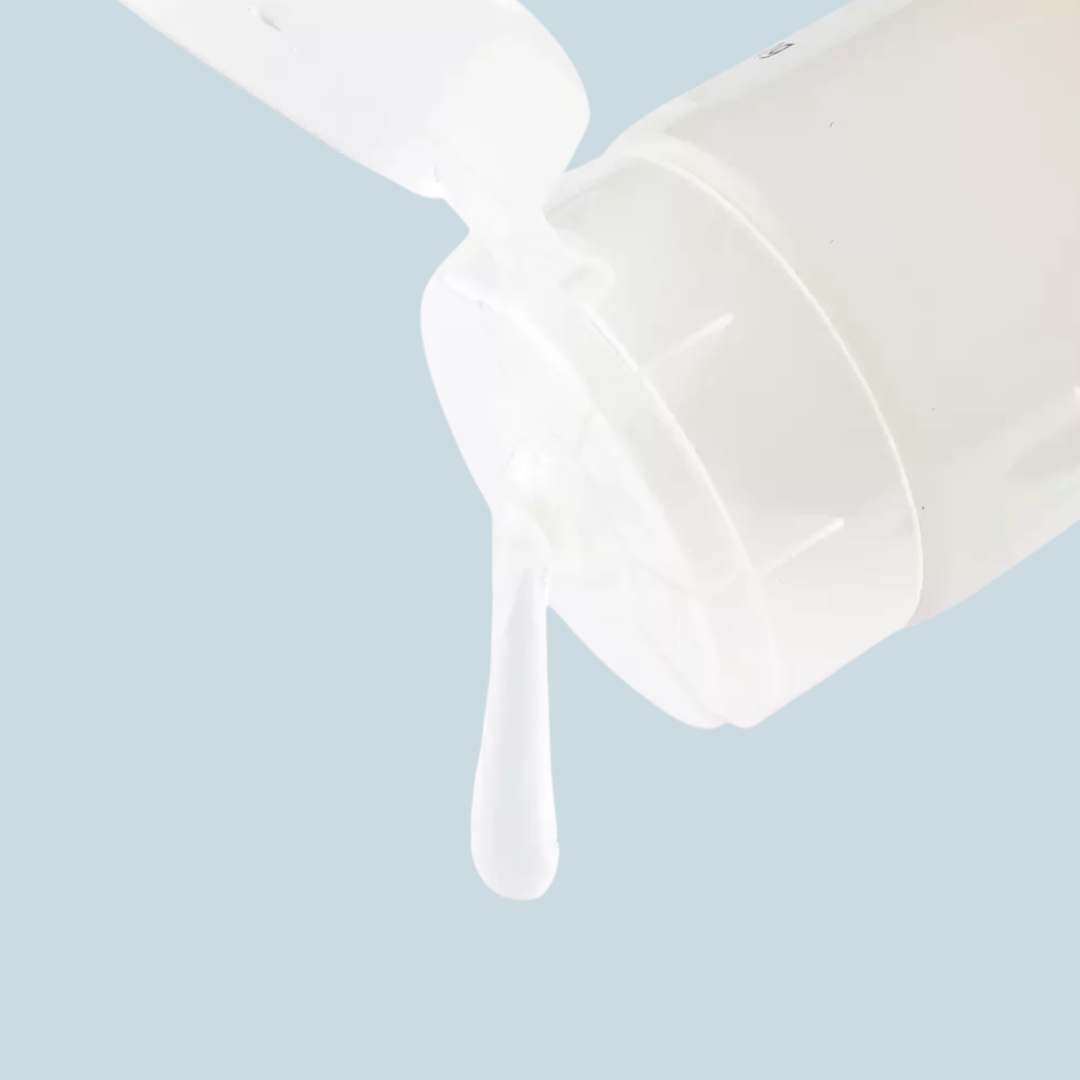 open Tube of Jing Jing Photonic Cold Gel, drop of gel