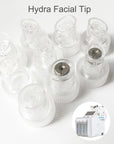 Hydra Facial Tips, Nine plastic tips for hydrafacial machine, professional hydro dermabrasion machine 