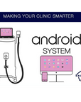 Android System of Professional Hair Removal Laser Machine makes your clinic smarter