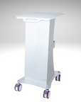 Handy Salon Trolley with Wheel Brakes, white color