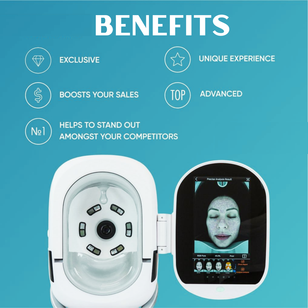 Skin Analyzer System Benefits