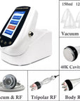 Cavitation Machine, Vacuum Probe, Tripolar RF  Probe, Body RF Probe, 40k Cavitation Probe, 150ml and 139ml Vacuum Cups