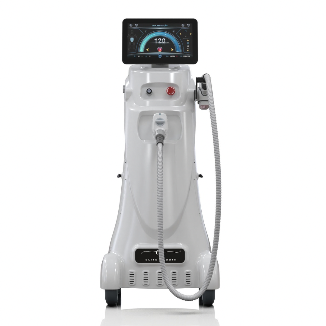 DiolaSheer Ice Hair Removal Laser Machine with One or Dual Handles